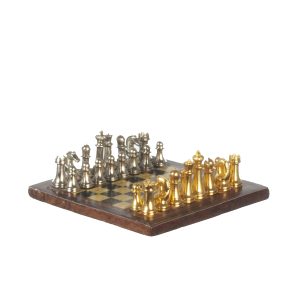 METAL CHESS SETWOODEN BD