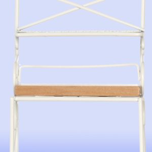 METAL KITCHEN RACK/WHITE