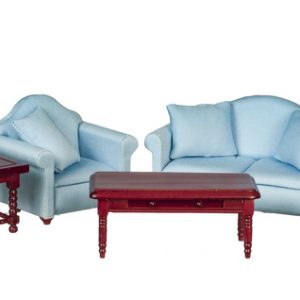 LIVING ROOM SET/BLUE