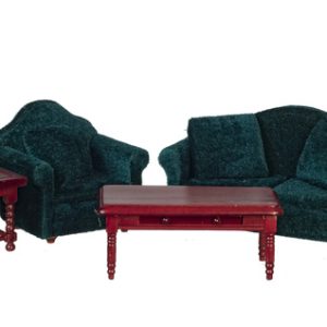 LIVING ROOM SET/GREEN