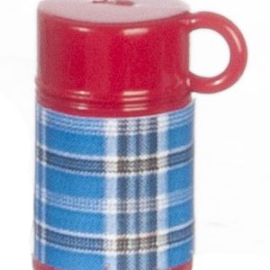 THERMOS/BLUE PLAID