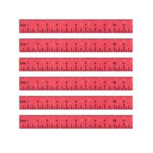 RULER/RED/SET/6