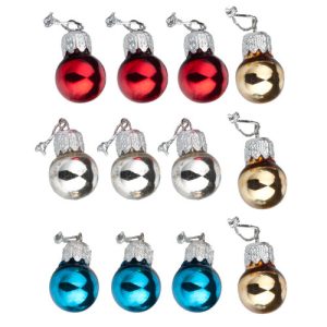 XMAS ORNAMENTS/SIL.TOP/12