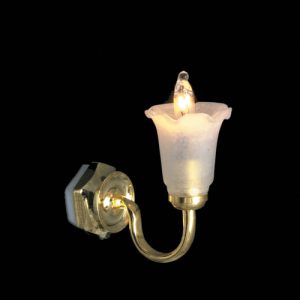 TULIP WALL SCONCE/CANTED