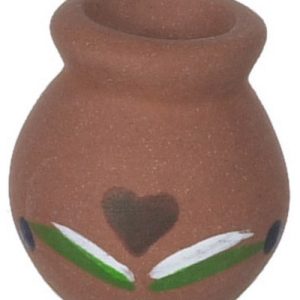 1in CLAY POT W/DECAL