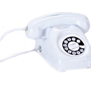 5/8in TELEPHONE/WHITE