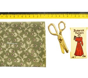 DRESSMAKER SET/4/GRN.FLOR