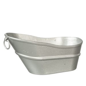 METAL SILVER BATHTUB