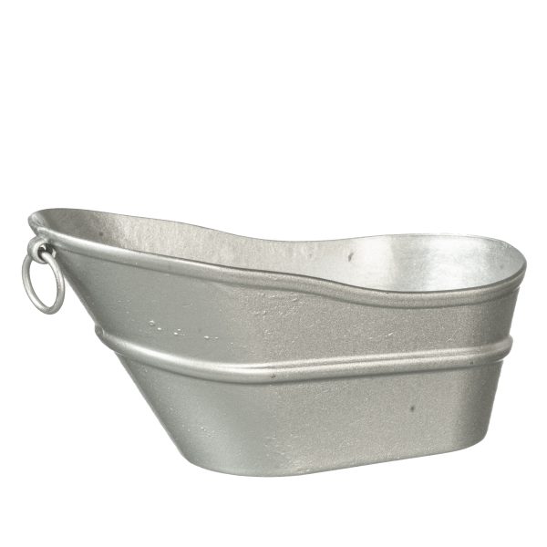 METAL SILVER BATHTUB