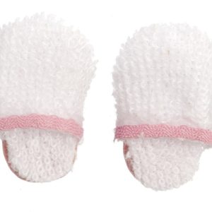 WOMENS SLIPPERS/WHITE/PNK