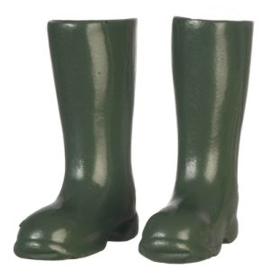 RUBBER BOOTS/GREEN