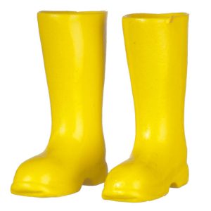 YELLOW RUBBER BOOTS