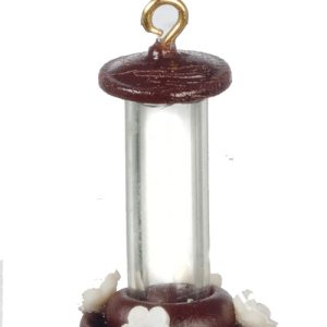 HUMMINGBIRD FEEDER/DK.RED