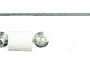 SILVER TOWEL BAR/T.P.HOLD