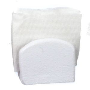 NAPKIN HOLDER/WHITE