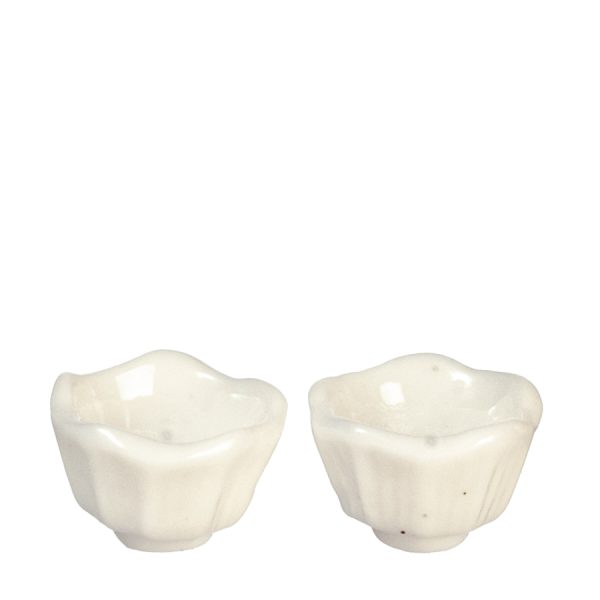 SMALL WHITE BOWLS/2PC