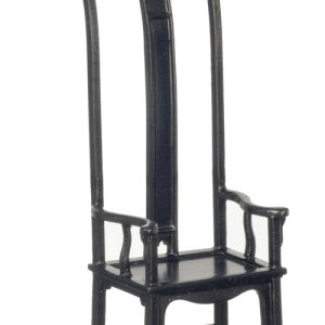 ART DECO CHAIR/BLACK