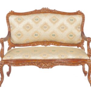LOUIS XV ROCOCO SETTEE/W