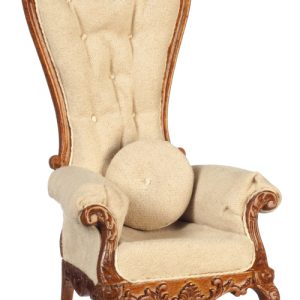 FR/BAROQUE THRONE CHAIR/W