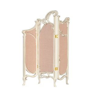ART NOUVEAU SCREEN/WHITE