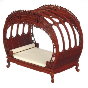 VICTORIAN BED/WALNUT