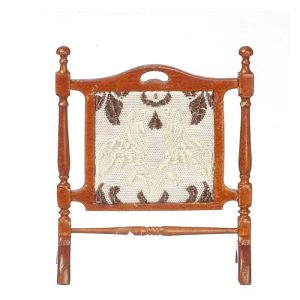 FIRE SCREEN/WALNUT