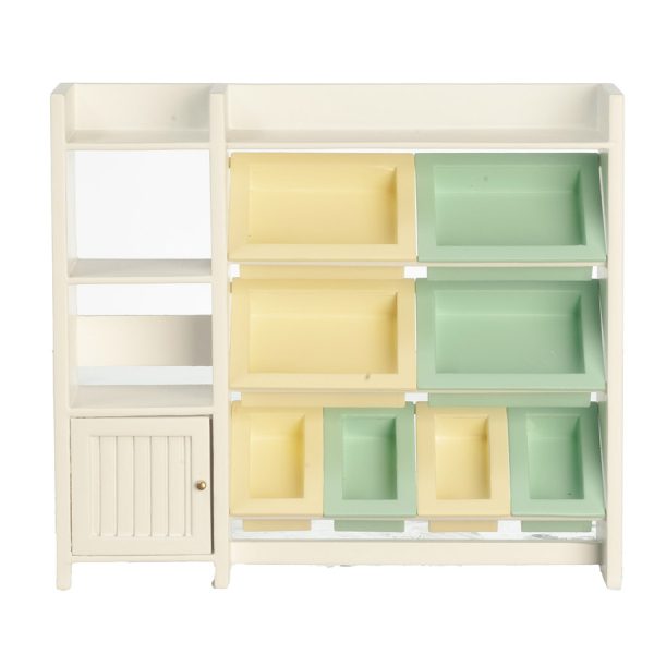 CHILDS STORAGE CABINET/WH