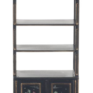 CHINESE ROOM DIVIDER/BLK