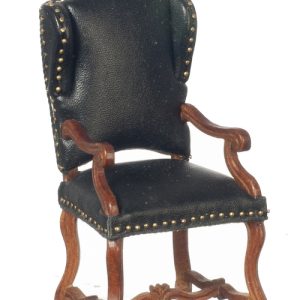 SPANISH ARMCHAIR/BLACK/WA