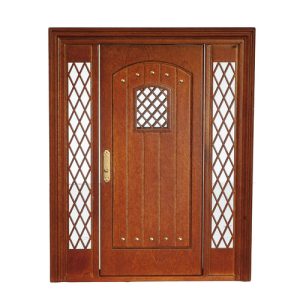 PLANKED DOOR W/TRANSOMS