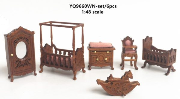 1/4in.NURSERY SET/6/WALN