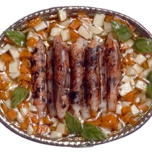 VEAL SAUSAGE AND POTATOES