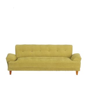MID CENTURY SETTEE/WALNUT