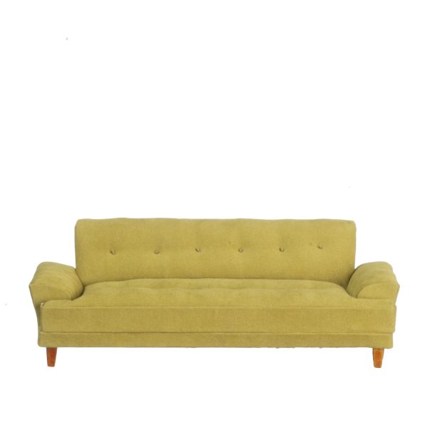 MID CENTURY SETTEE/WALNUT