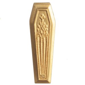 1/2in COFFIN GOLD