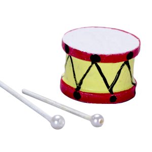 DRUM W/STICKS/SET/3