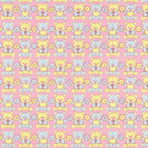 W.P.MINI BEARS/PINK/3