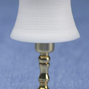 TABLE LAMP/WHITE SHADE