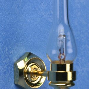 WALL SCONCE/CLEAR