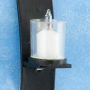 MODERN WALL SCONCE/BLACK