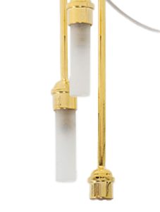 3-CEILING LIGHT/BRASS/12V