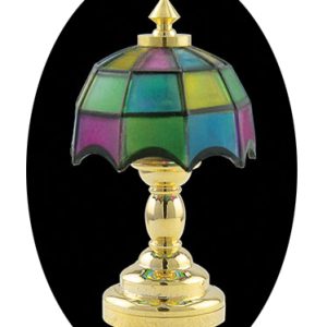 TABLE LAMP/TIFF/BRASS/LED