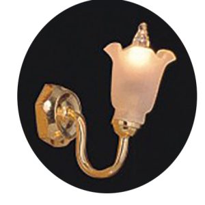WALL SCONCE/TULIP/LED 3V