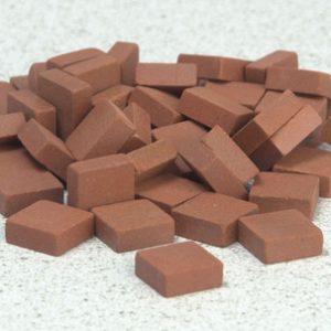 SQ.RED PATIO BRICKS/50