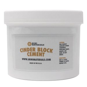 CINDER BLOCK CEMENT MIX