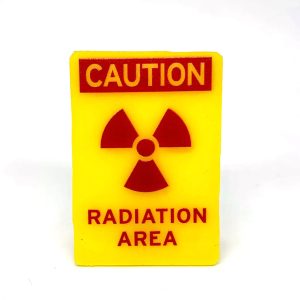 RADIATION AREA SIGN