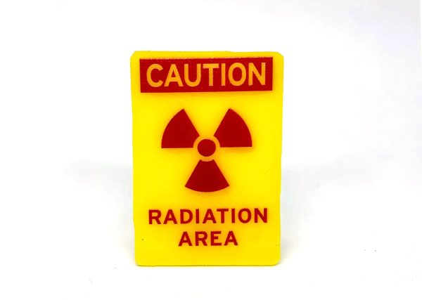 RADIATION AREA SIGN