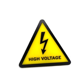 HIGH VOLTAGE SIGN