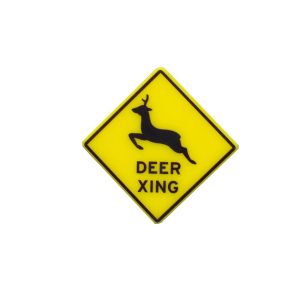 DEER CROSSING SIGN