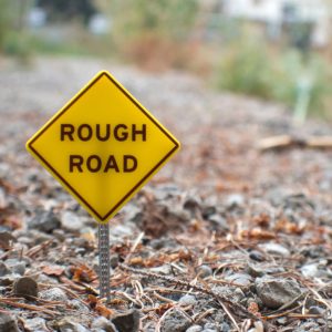 ROUGH ROAD SIGN